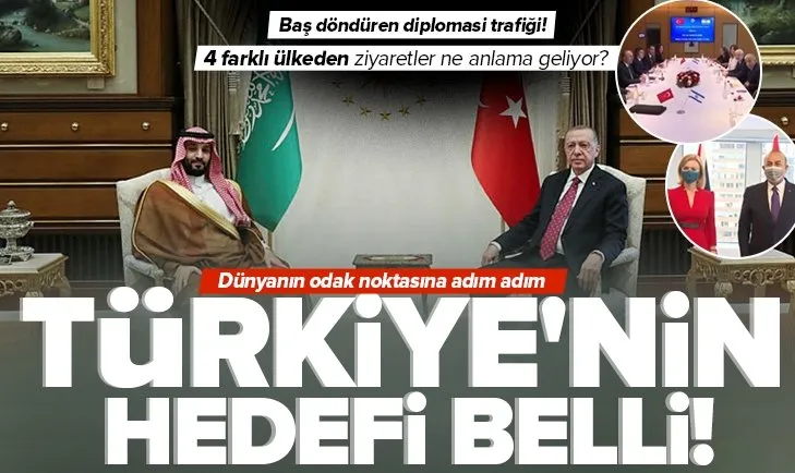 Dünyanın gözü Türkiye’de! Ankara bir hafta içinde 4 farklı ülkeden konuk ağırlıyor