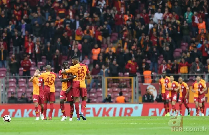 Galatasaray - Kayserispor maçında ekrana yansımayanlar