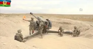 Azerbaycan ordusundan Nahçıvan’da tatbikat!