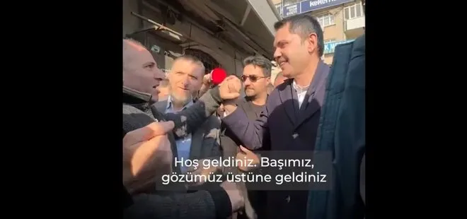 Murat Kurum ile vatandaş arasında samimi diyalog: Biz Kürtler seni destekleyeceğiz!