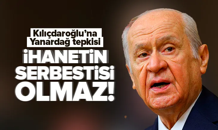 Bahçeli’den Kılıçdaroğlu’na tepki!