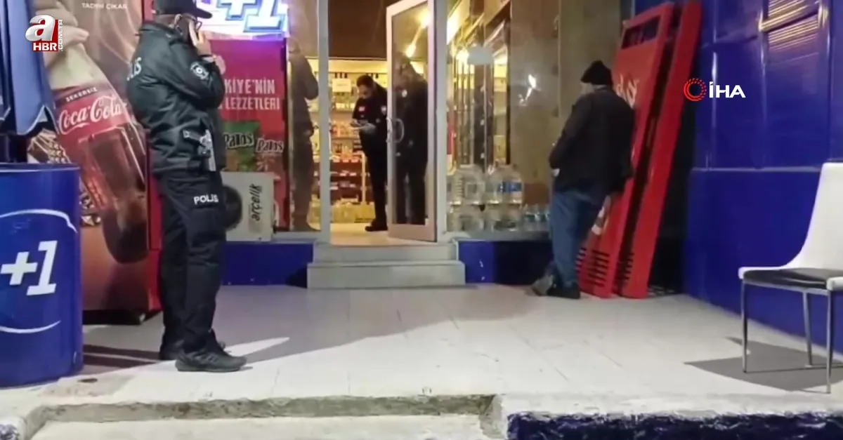 Çorum'da bir iş yeri kurşunladı