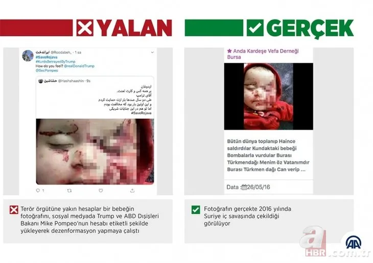 Terör sevicilerin son yalanı!