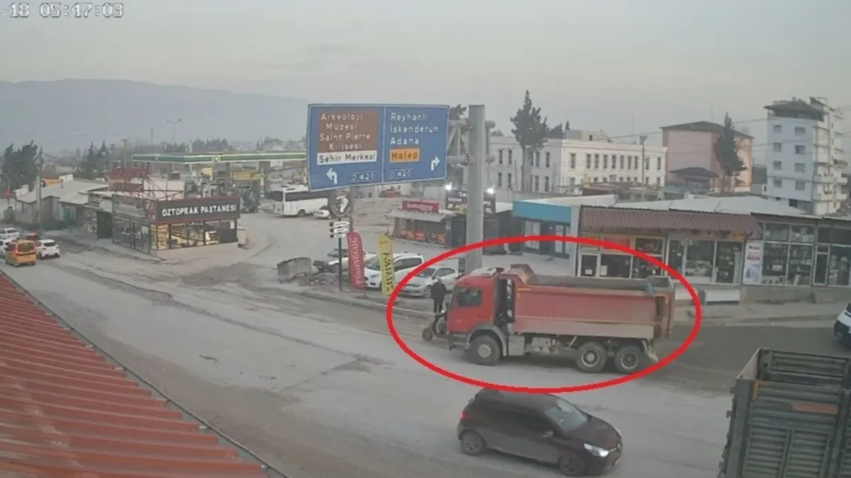 Hatay'da feci ölüm! Yolunda giden motorlunun yürek yakan ölümü