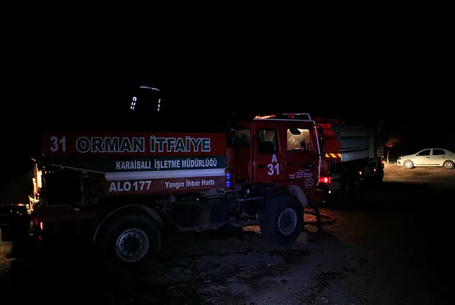 Adana'da 6 saat süren orman yangını kontrol altına alındı - 4