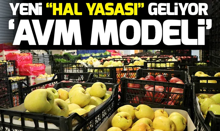 Yeni Hal yasası geliyor! Haller sil baştan yeniden düzenlenecek