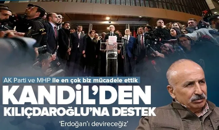 PKK elebaşı Mustafa Karasu’dan altılı koalisyonun adayı Kemal Kılıçdaroğlu’na destek