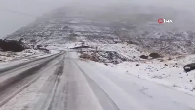 Siirt’te yüksek kesimler beyaza büründü!