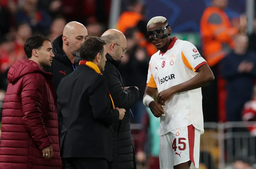 Liverpool - Galatasaray maçından görüntü
