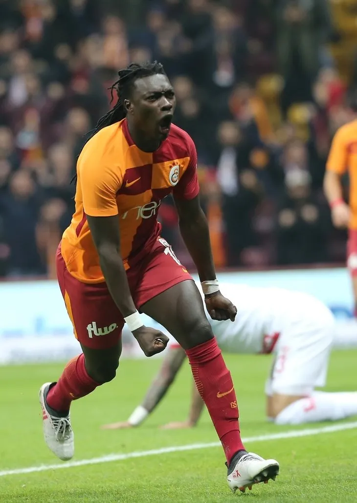Galatasaray - Antalyaspor maçından kareler