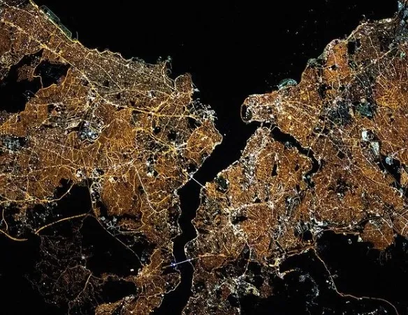 NASA paylaştı! "Selam İstanbul parlıyorsun!" - 2