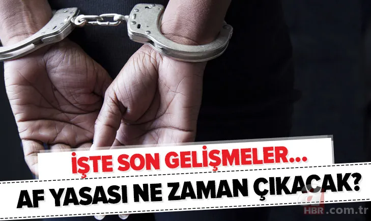 Son dakika: Mahkumlar için af ne zaman çıkacak? Ceza infaz indirimi Meclis'e geldi mi? İşte son durum... 1