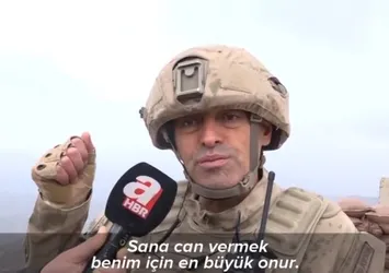 Kahraman Binbaşı Seyfullah Aydın'dan "Vatanım" şiiri! Duygulandıran şiiri A Haber'de okudu: Uğrunda benim için nedir ki ölüm!