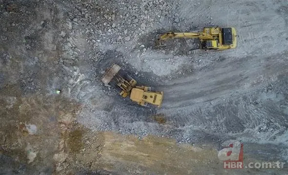 20 gramlık altın bilezik için 5 ton kaya işliyorlar 12