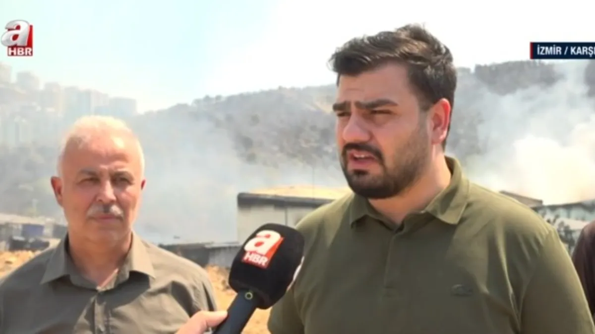 AK Parti İzmir Milletvekili Eyyüp Kadir İnan yangın bölgesinde A Haber'e konuştu: CHP'li belediyeler görevlerini yapmakta çok yetersiz kaldı