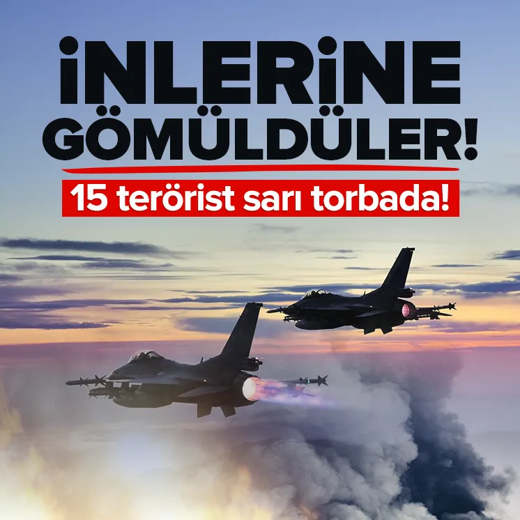 15 PKK’lı terörist etkisiz hale getirildi