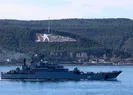 Rus savaş gemisi Çanakkale Boğazından geçti