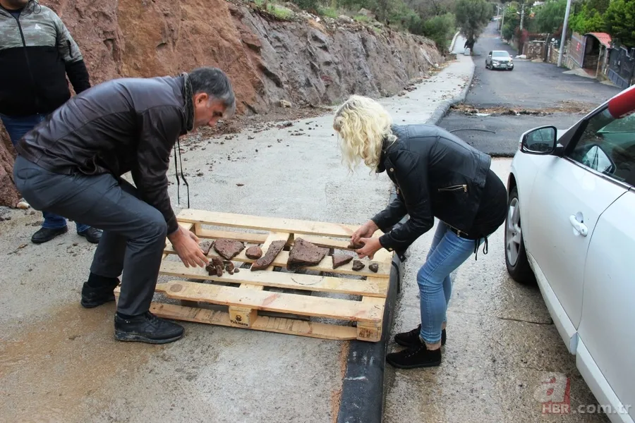 Bodrum'da "lahit mezar" selle ortaya çıktı 8