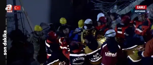 Adıyaman’da enkazda 3 çocuğu vefat eden Naime Şakar 165. saat sonra sağ çıkarıldı