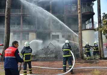 Bir Zamanlar Çukurova setinde yangın çıktı