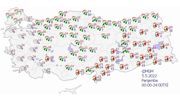 Son dakika: Meteorolojiden o iller için flaş kuvvetli yağış uyarısı! İstanbul, Ankara ve İzmir'de hava nasıl olacak? - 1
