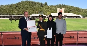 Ömer Halisdemir’in kızı teğmenlik diplomasını aldı