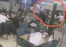 Lokantada avukata saldırı kamerada