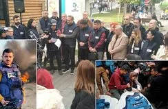 Gazeteciler işgalci İsrail’i protesto etti