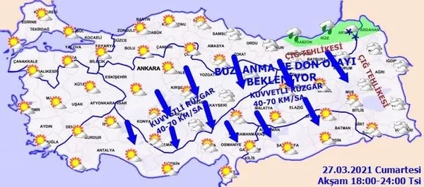 Meteoroloji hava durumu | İstanbul'da bugün hava nasıl olacak? 27 Mart Cumartesi hava durumu - 4