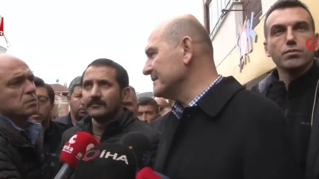 Düzce’de 5,9 büyüklüğünde deprem! İçişleri Bakanı Süleyman Soylu’dan flaş açıklamalar