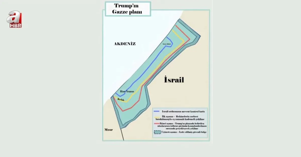 İsrail: Gazze'de yeni sınır "sarı hat"