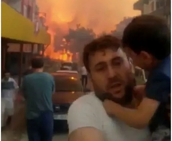 Hatay'daki yangından çocuklarını alıp kaçan baba Gezi'nin ünlülerine sitem etti - 2
