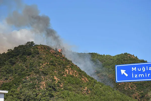 Marmaris'teki orman yangınında dehşete düşüren gelişme: Ateşe verilen ceset nedeniyle çıktı - 6