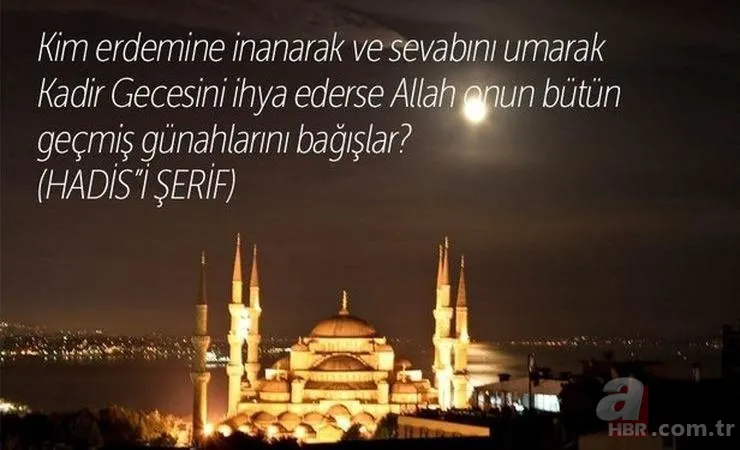 RESİMLİ KADİR GECESİ MESAJLARI: En yeni, farklı, görülmemiş Kadir Gecesi kutlama mesajları... 2