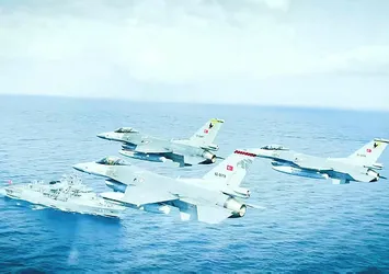 NATO'dan Türk F-16'ları ile paylaşım! Sosyal medyada ilgi gördü