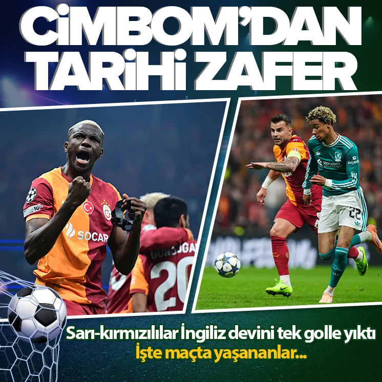 Galatasaray’dan tarihi zafer!