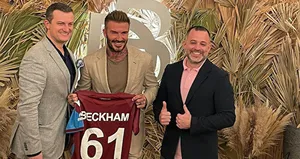 Beckham Trabzonspor formasıyla poz verdi!
