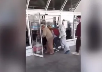 Ukrayna’da karantinadan böyle kaçtılar