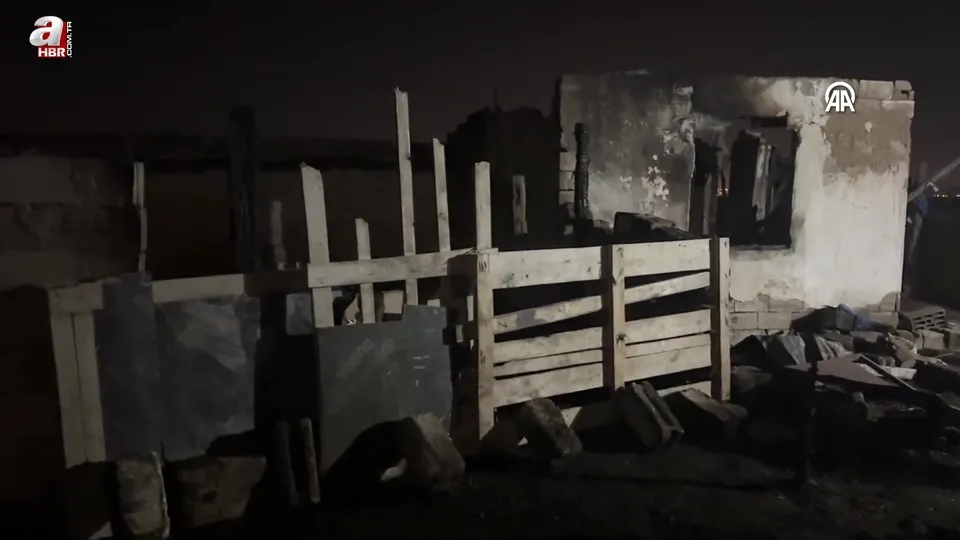 Niğde’de ahırda çıkan yangında 170 koyun telef oldu