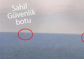 Sahil Güvenliğin gözü önünde hırsızlık