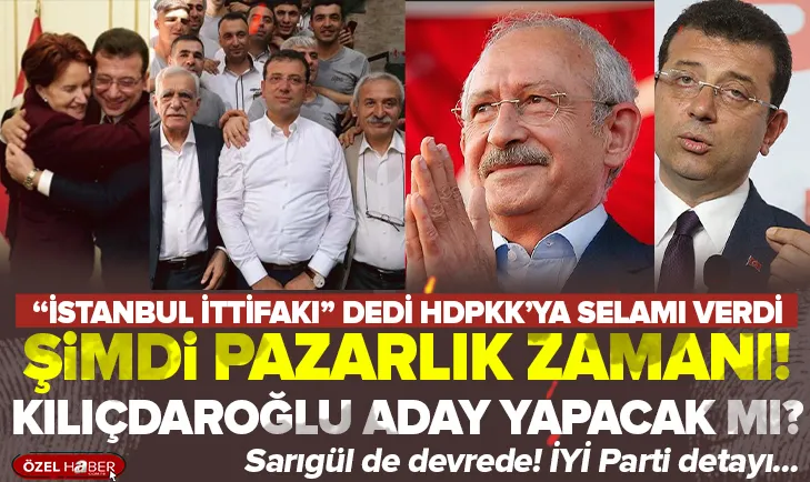 Kılıçdaroğlu İmamoğlunu aday yapacak mı?