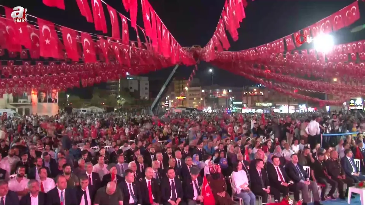 Şanlıurfa'da 15 Temmuz ruhu diri tutuldu