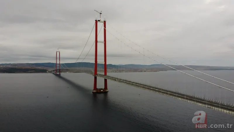 1915 Çanakkale Köprüsü 'Dünyanın En Yüksek Kuleli Asma Köprüsü' oldu 11