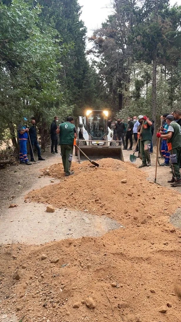 CHP yandaşı Sözcü ve Cumhuriyet’ten Validebağ Korusu üzerinden algı operasyonu! Belediye çalışmasını baskın diye duyurdular