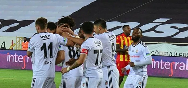 Beşiktaş Yeni Malatyaspor deplasmanında 1-0 kazandı