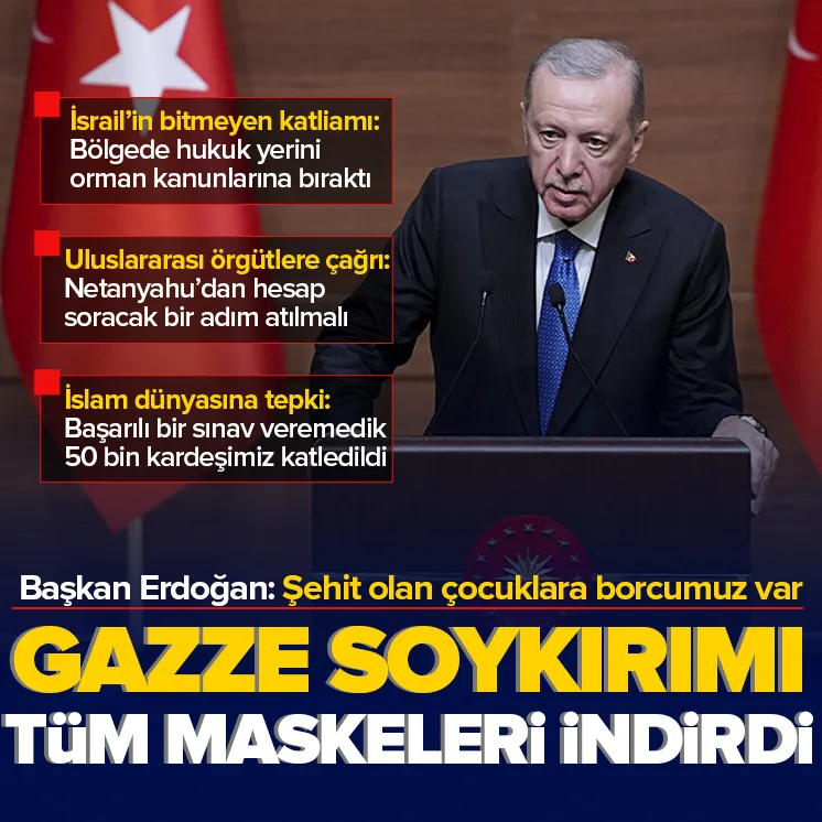 Gazze soykırımı tüm maskeleri indirdi