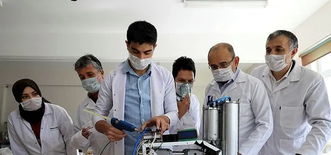 Lise öğrencileri koronavirüse karşı yerli solunum cihazı üretti