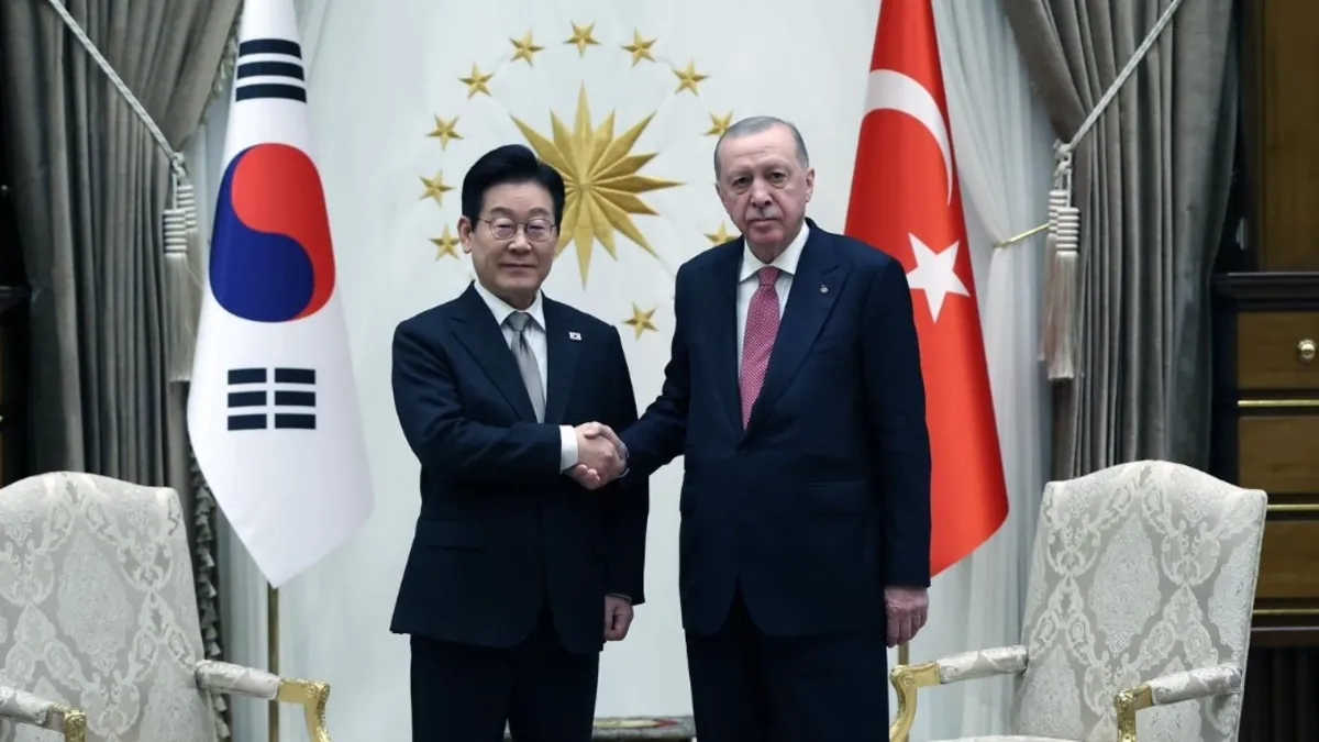 CANLI | Güney Kore lideri Ankara'da! Başkan Erdoğan Külliye'de kabul etti