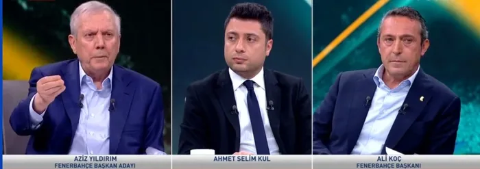 Canlı canlı düello! Büyük hesaplaşma: Aziz Yıldırım ve Ali Koç karşı karşıya geldi