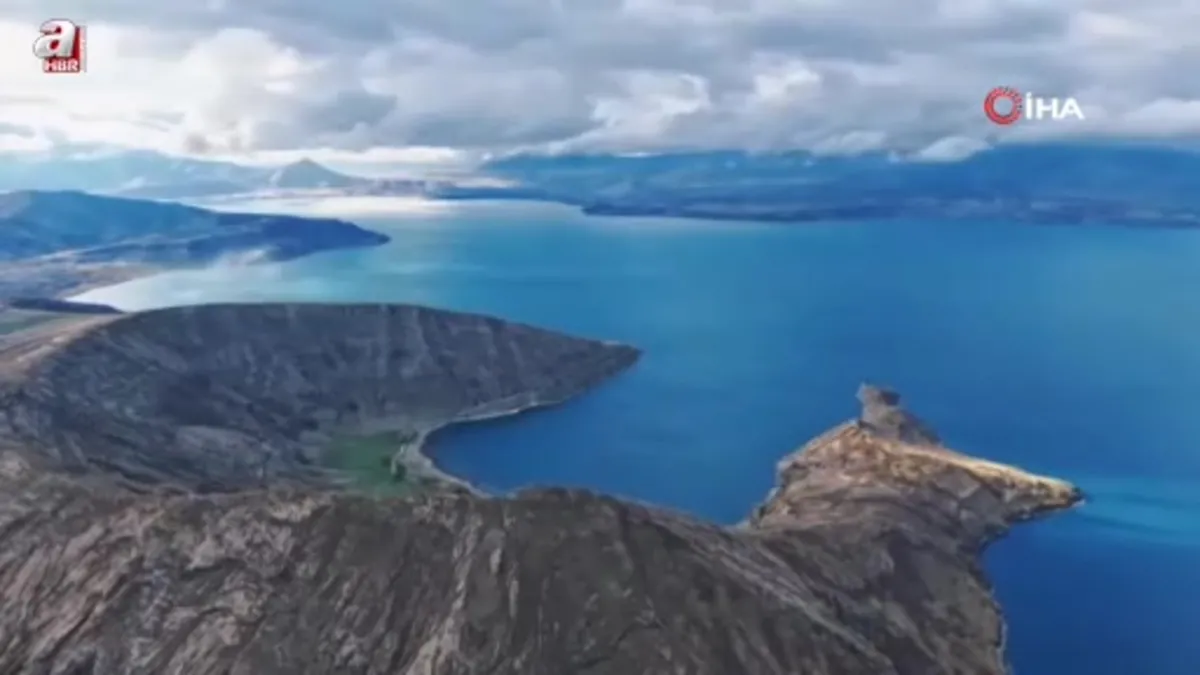Tatvan'ın doğal güzellikleri kamerada